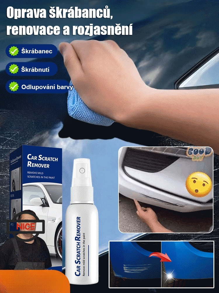 【🚗 VYZKOUŠEJTE ZDARMA】Sprej na opravu škrábanců autolaku