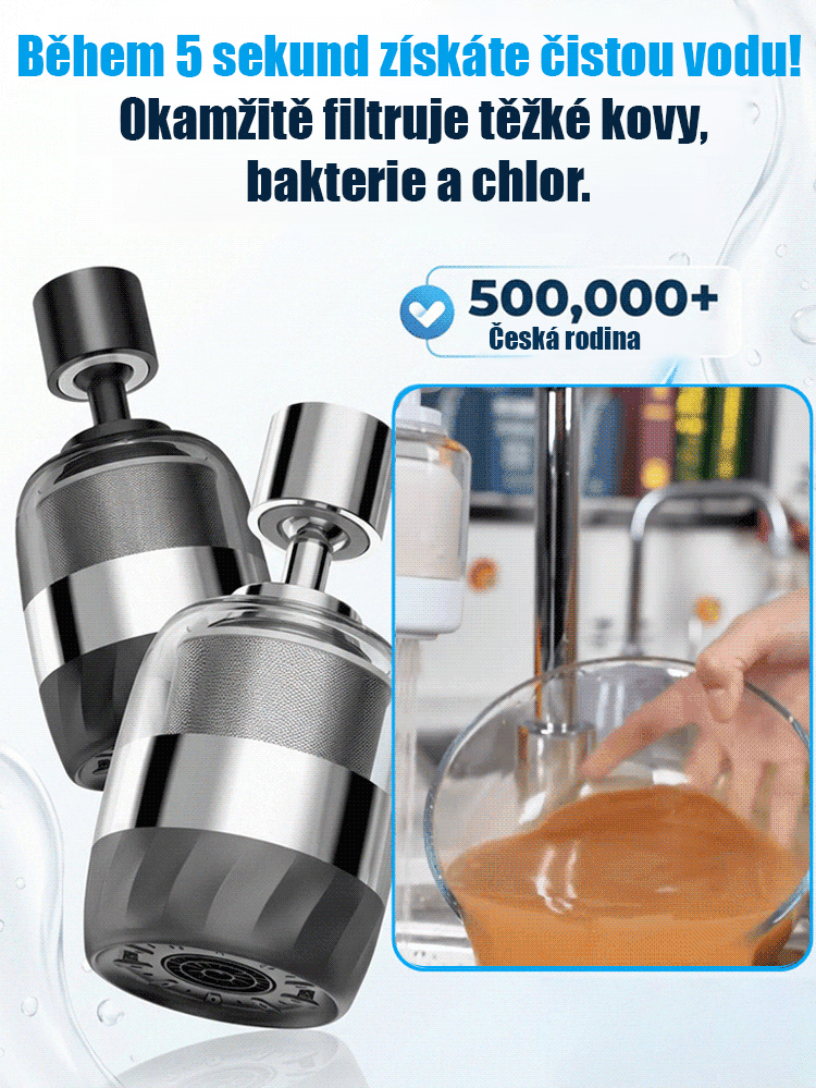 Náhradní filtrační vložka】filtr na vodu