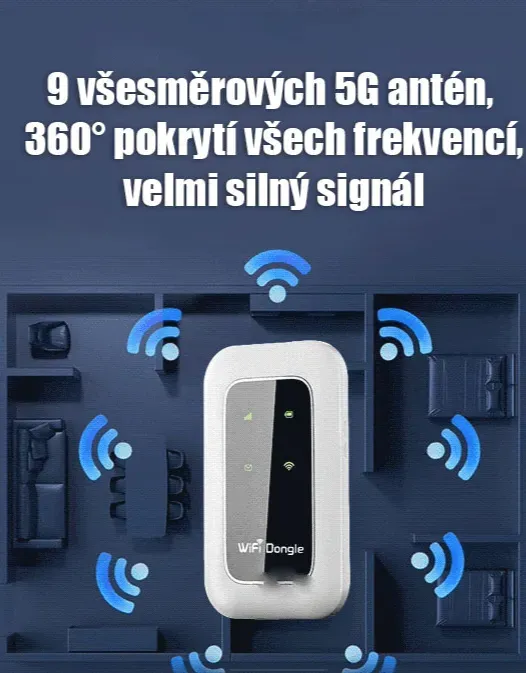【14 dní na vyzkoušení zdarma】Žádné měsíční poplatky, okamžité připojení po zapnutí, silný signál a vysoká rychlost internetu. Lze použít, když jej zapnete, zdarma na celý život! Lehký a přenosný – užijte si vysokorychlostní 5G síť kdykoli a kdekoli. Časov