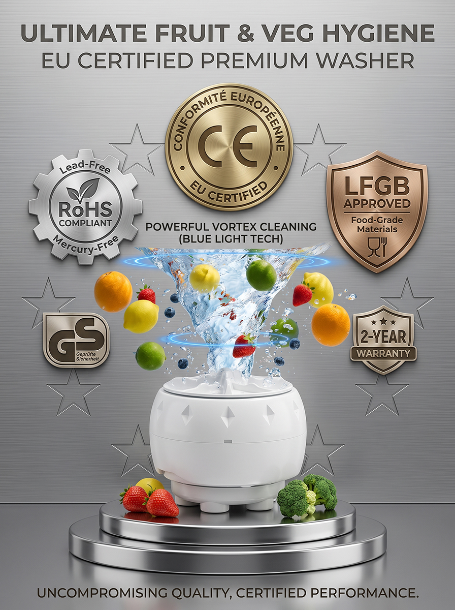 Ultrasonic Fruit and Vegetable Washer