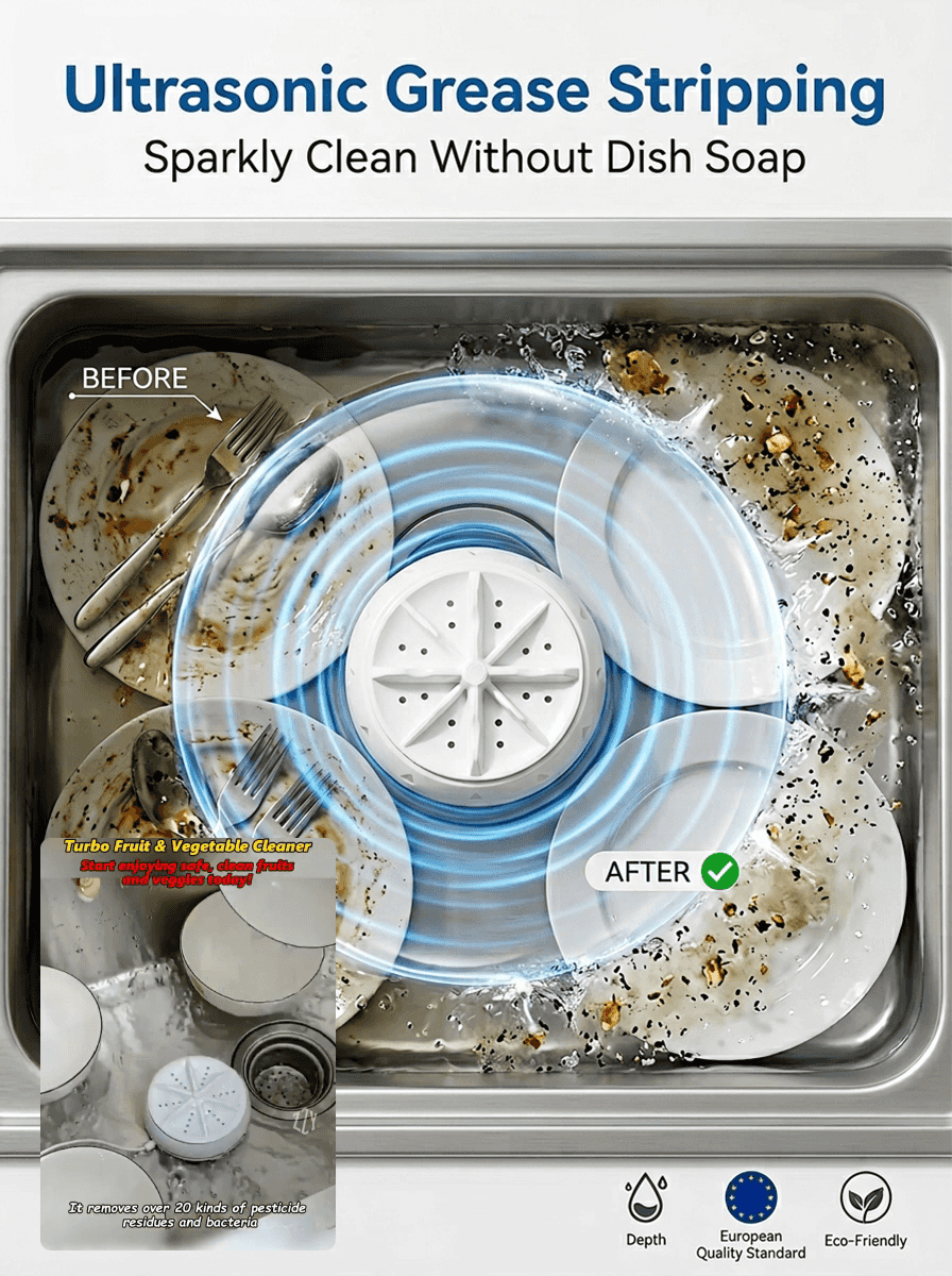Ultrasonic Fruit and Vegetable Washer