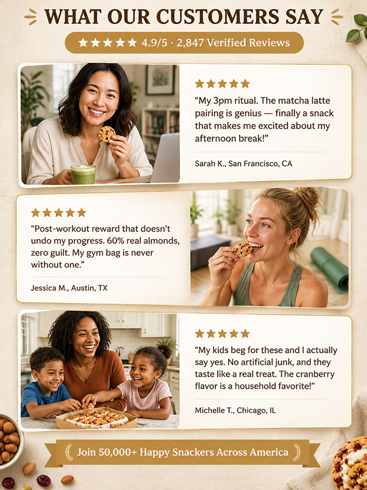 Highly recommended by nutritionists! No more painful diets. Eat just one daily to fuel your body with pure, plant-based energy and never experience that dreaded sugar crash again.