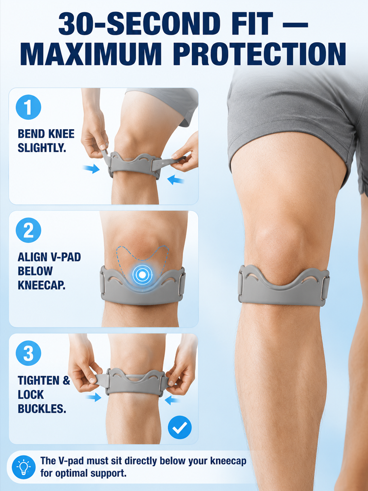 🔥【Say Goodbye to Annoying Knee Pain!】This revolutionary knee brace can instantly reduce knee pressure by up to 30 kg! 😱🦵