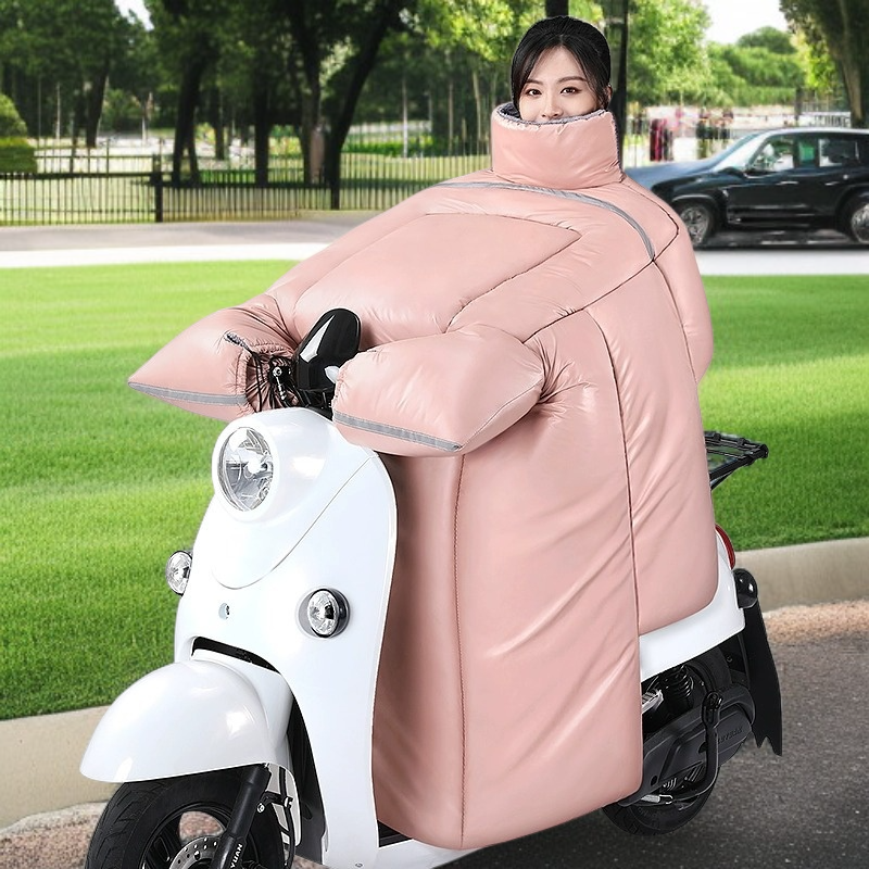 Thickened fleece warm windproof quilt