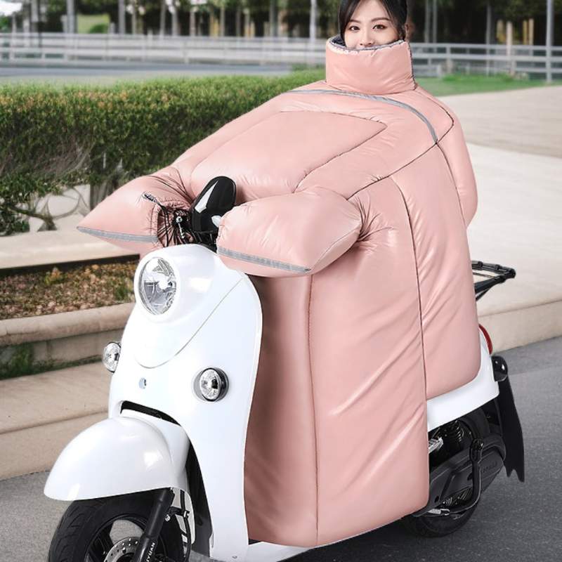 Thickened fleece warm windproof quilt