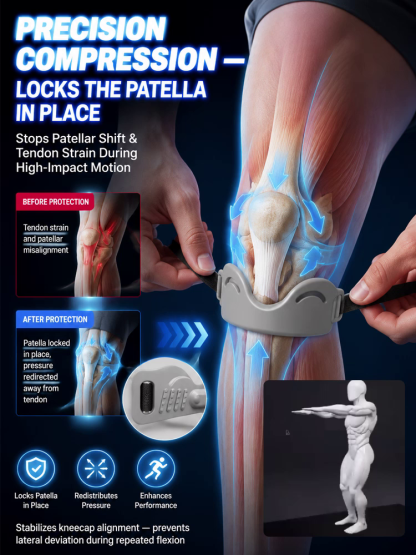 🔥【Say Goodbye to Annoying Knee Pain!】This revolutionary knee brace can instantly reduce knee pressure by up to 30 kg! 😱🦵