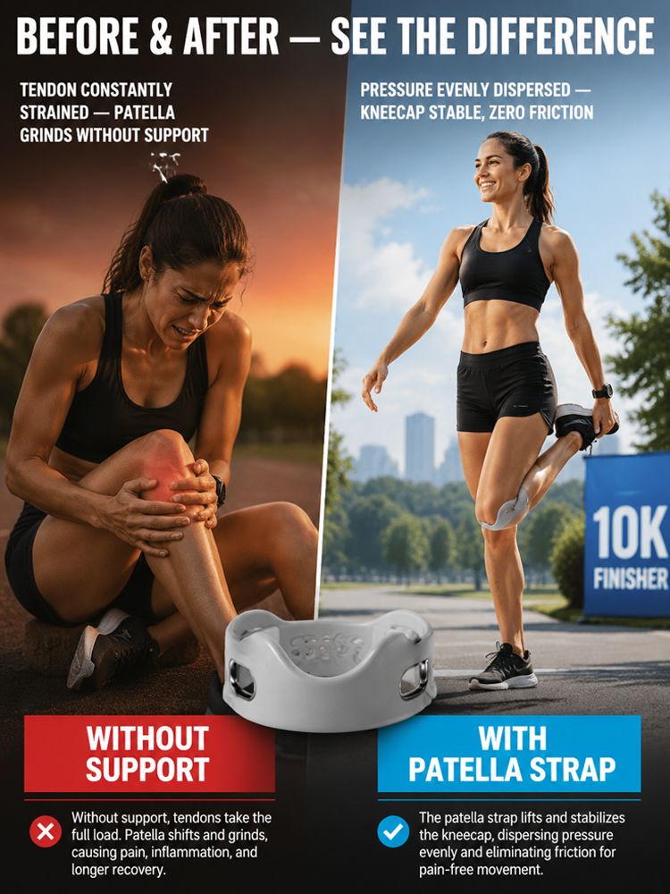 🔥【Say Goodbye to Annoying Knee Pain!】This revolutionary knee brace can instantly reduce knee pressure by up to 30 kg! 😱🦵