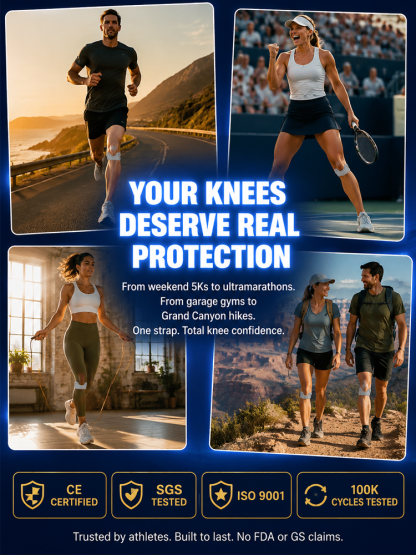 🔥【Say Goodbye to Annoying Knee Pain!】This revolutionary knee brace can instantly reduce knee pressure by up to 30 kg! 😱🦵