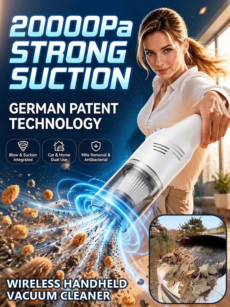 【Super Strong Suction】Smart Sensor Handheld Wireless Vacuum Cleaner