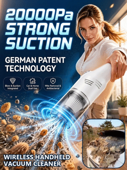 【Super Strong Suction】Smart Sensor Handheld Wireless Vacuum Cleaner