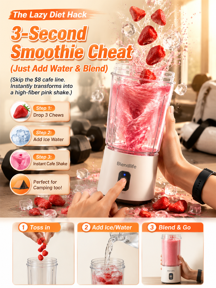 Made with carefully selected strawberries and gently dried to concentrate that rich strawberry flavor in every bite.