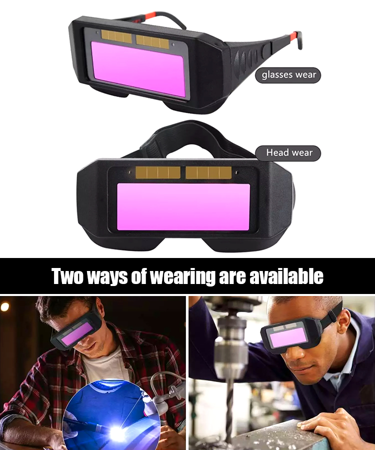 🔥Samościemniające spawalnicze okulary ochronne