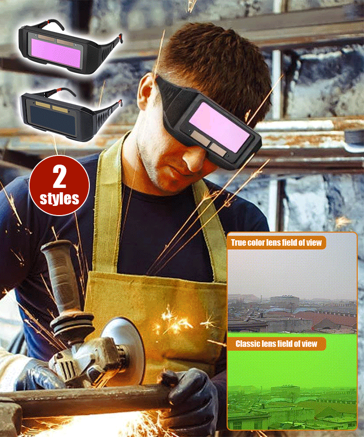 🔥Samościemniające spawalnicze okulary ochronne