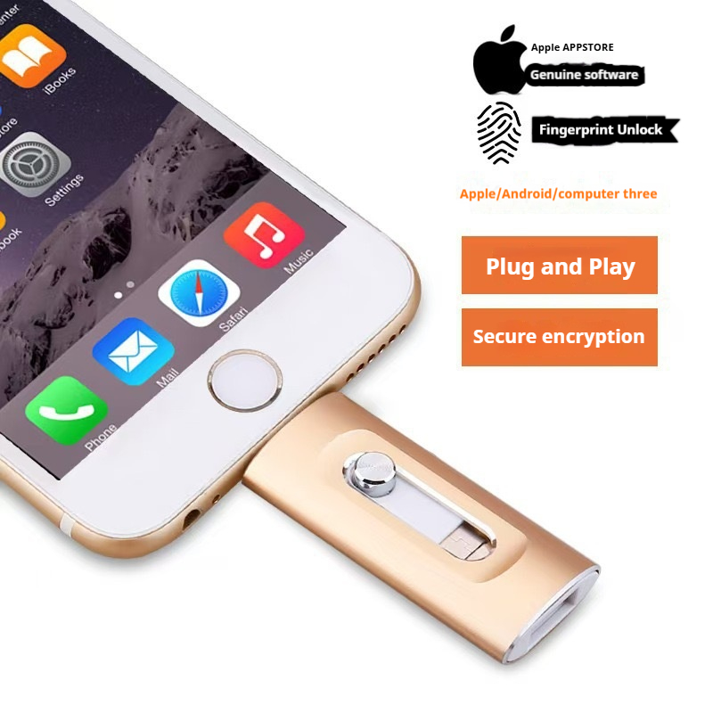 📲Można używać jako dysku flash USB do telefonów komórkowych i komputerów, szybkiego i pojemnego dysku flash USB