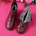 🔥Promocja ostatniego dnia – 50% zniżki -Damskie antypoślizgowe botki ze skóry naturalnej