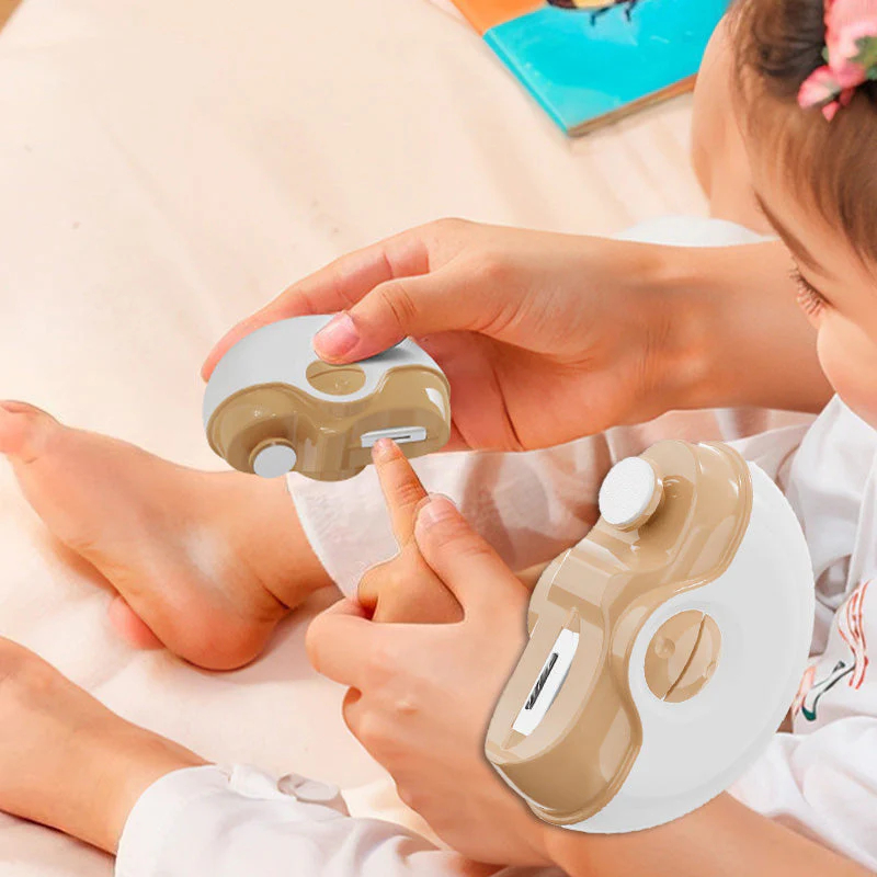 Elektryczne narzędzie do polerowania i obcinania paznokci 2 w 1