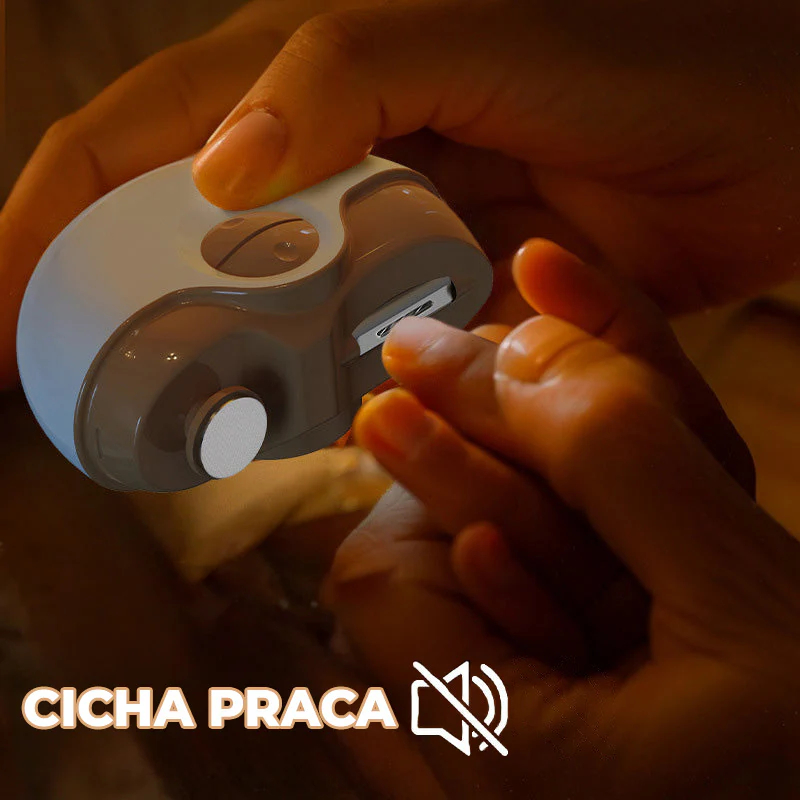 Elektryczne narzędzie do polerowania i obcinania paznokci 2 w 1