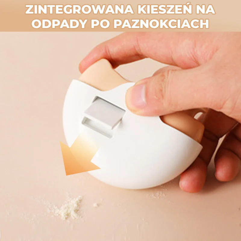 Elektryczne narzędzie do polerowania i obcinania paznokci 2 w 1