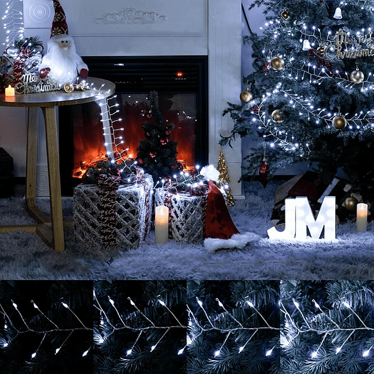 🎁Wodoodporne lampki choinkowe