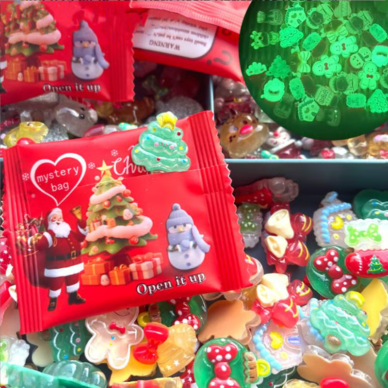 ✨ Magia świecenia w ciemności! Świąteczne torby z żywicy 🎄