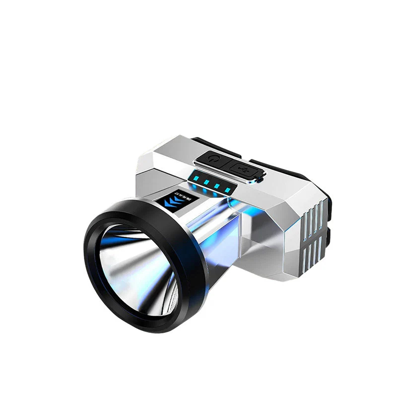 🔦Akumulatorowa, ultrajasna latarka czołowa LED do użytku na zewnątrz✨