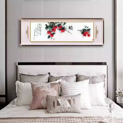 Su Embroidery Fine Horizontal Scroll Hanging Painting