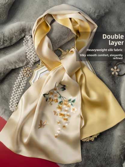 Suzhou Embroidery Silk Scarf
