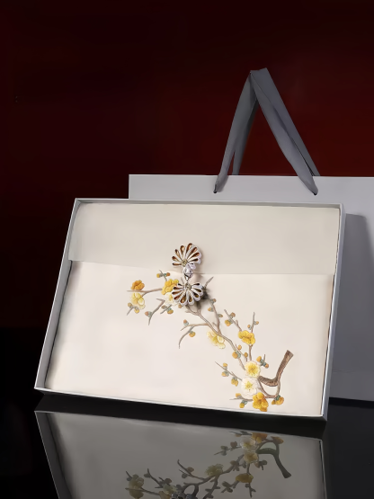 High-End Series Su Embroidery Silk Scarves