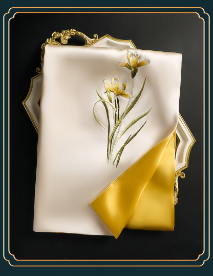 Premium Collection: Suzhou Embroidery Silk Scarf
