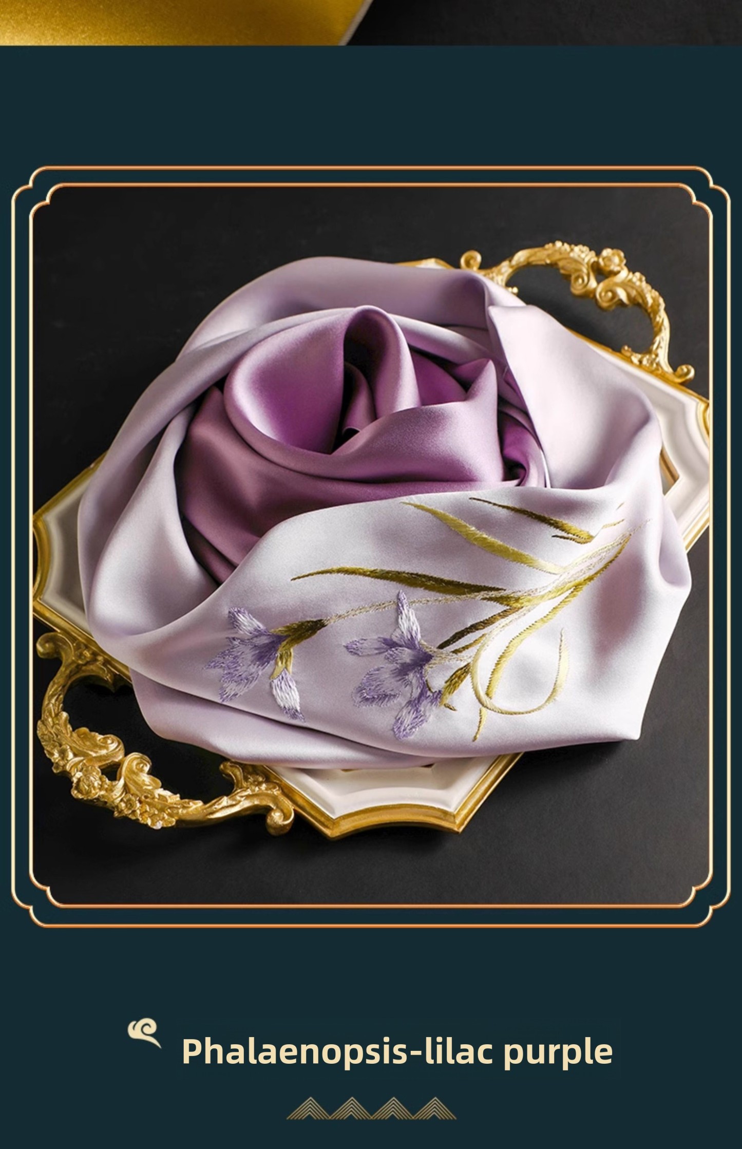 Premium Collection: Suzhou Embroidery Silk Scarf