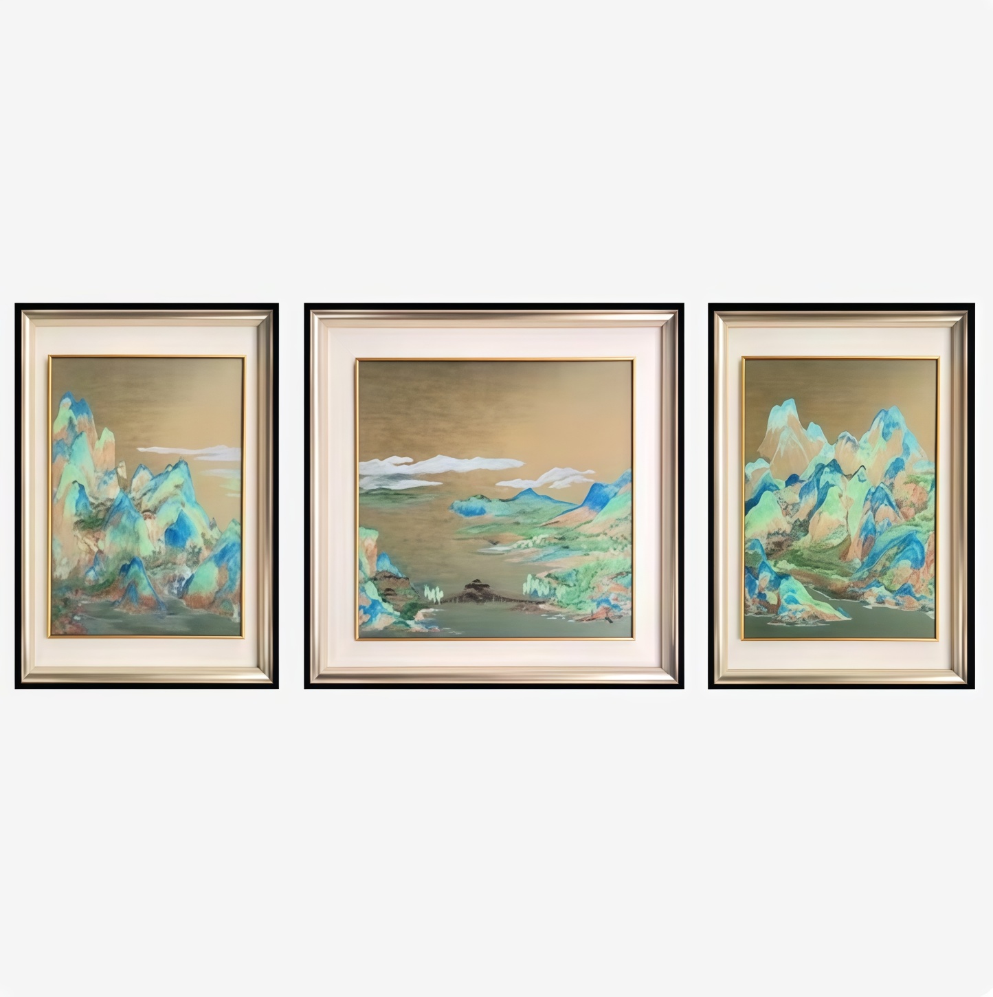 "Thousand Miles of Rivers and Mountains" Suzhou High-End Embroidery