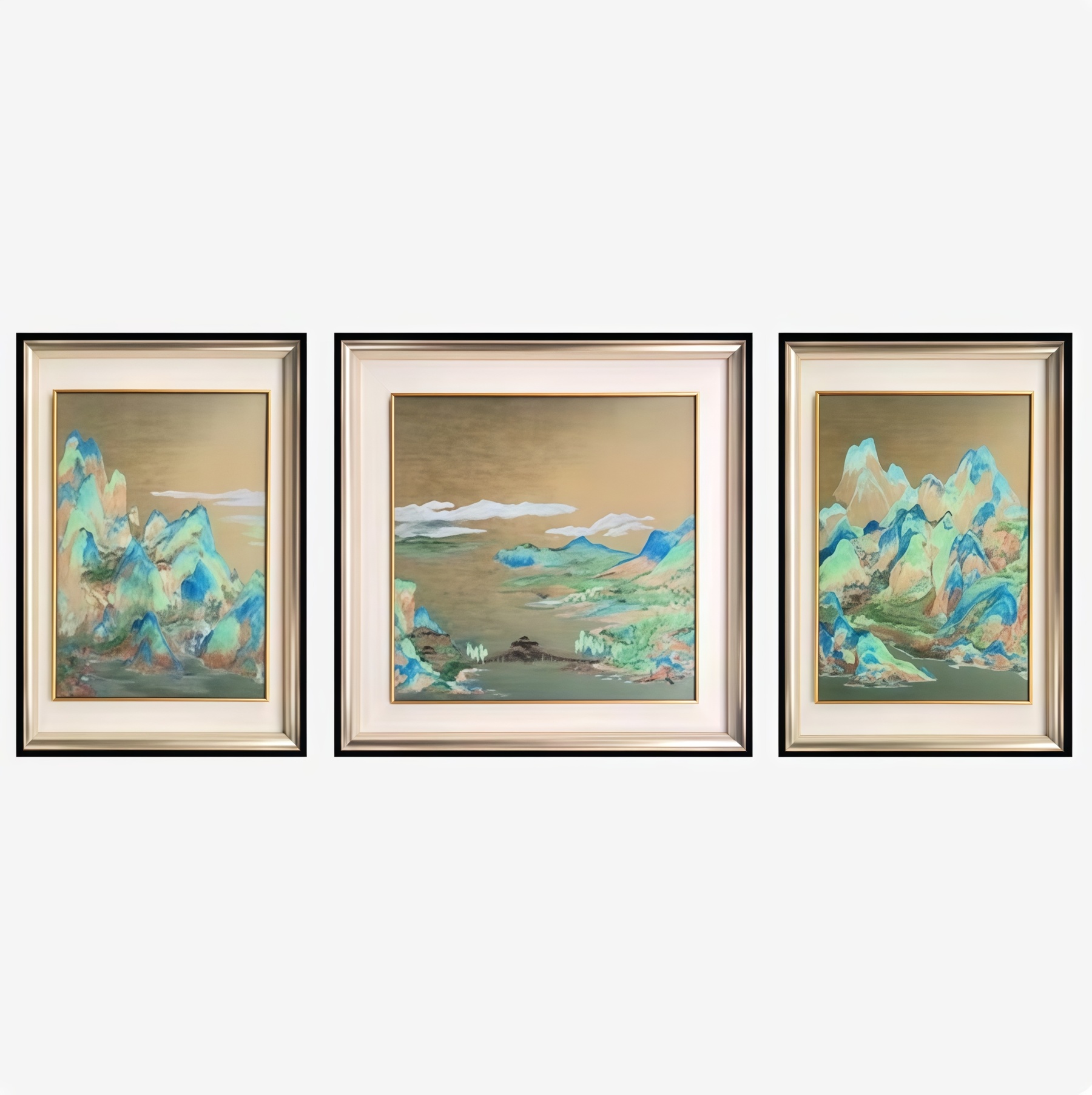 "Thousand Miles of Rivers and Mountains" Suzhou High-End Embroidery