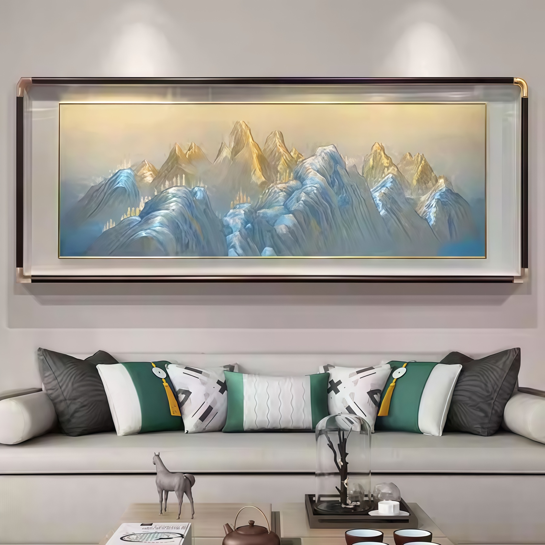 Brocade Tapestry Background Wall Hanging