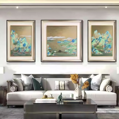 "Thousand Miles of Rivers and Mountains" Suzhou High-End Embroidery