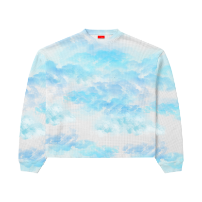 "Ascend" Waffle Knit LS