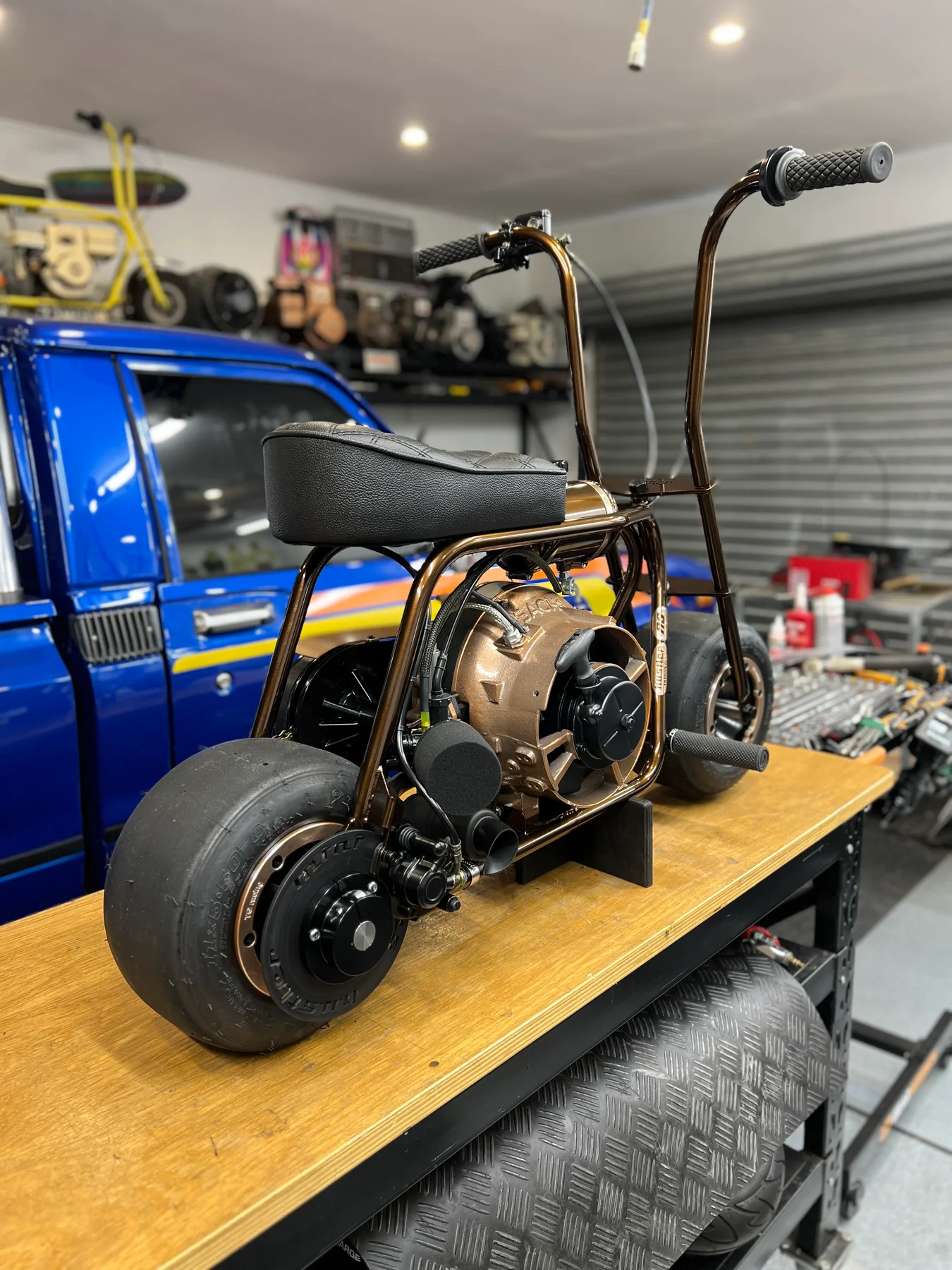 Hustler mini bike - Mad Man Mechanics
