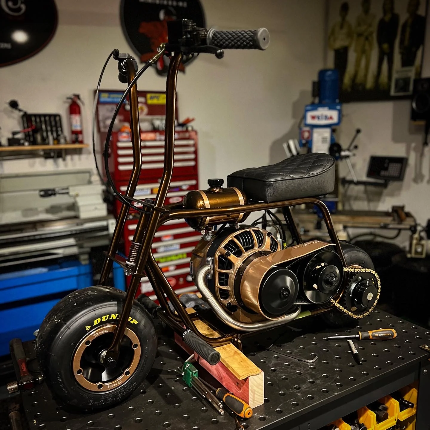Hustler mini bike - Mad Man Mechanics