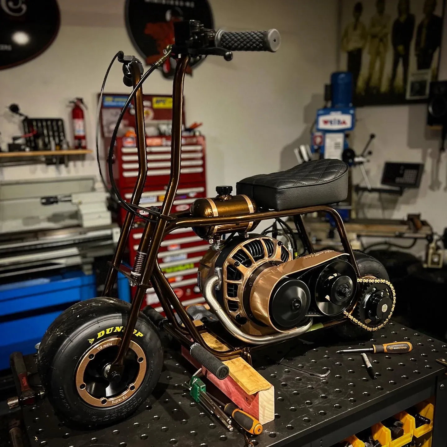 Hustler mini bike - Mad Man Mechanics