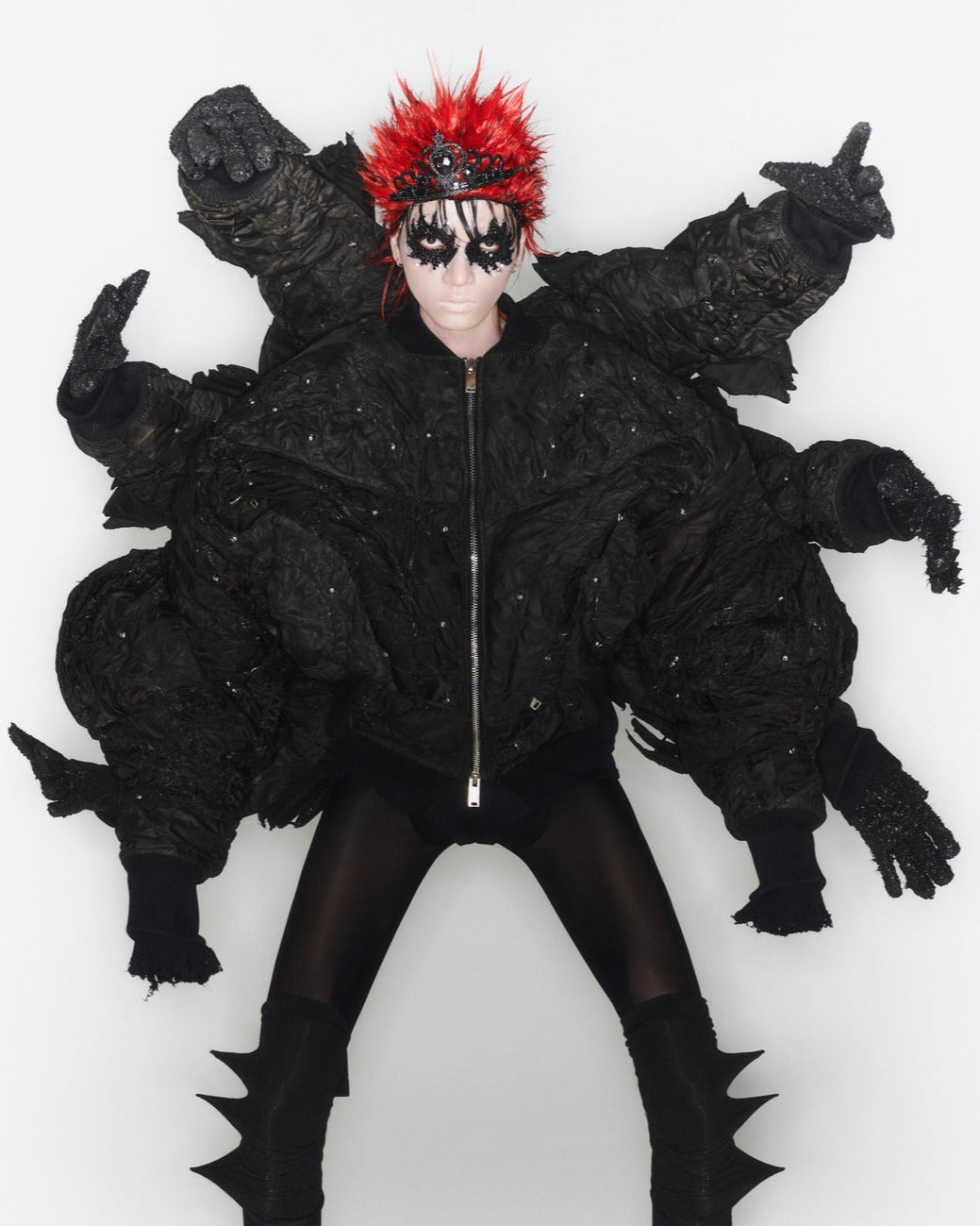 8 arms Bomber Jacket 