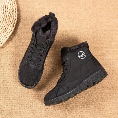 Women's Warm Plush Lined Snow Boots