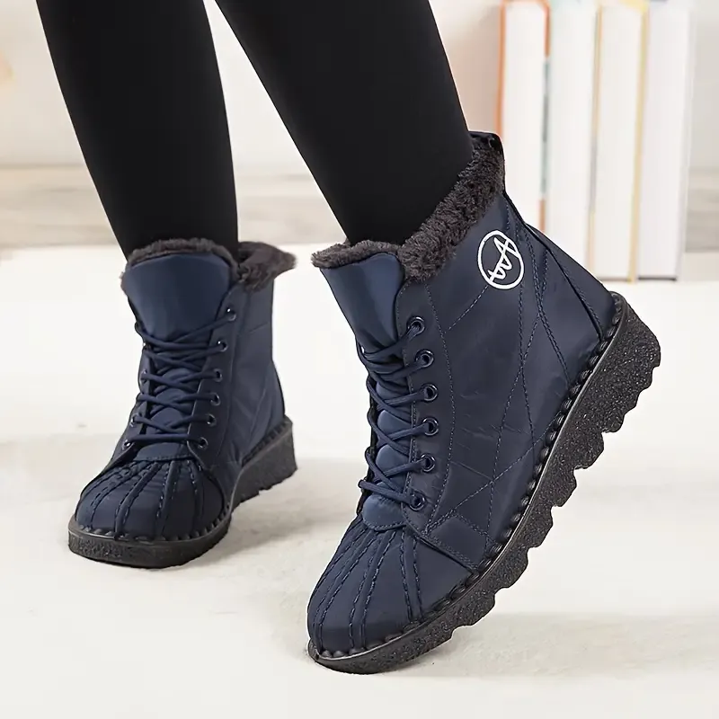 Women's Warm Plush Lined Snow Boots