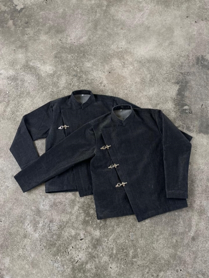 13.5OZ FIREMAN CLASP DENIM JACKET