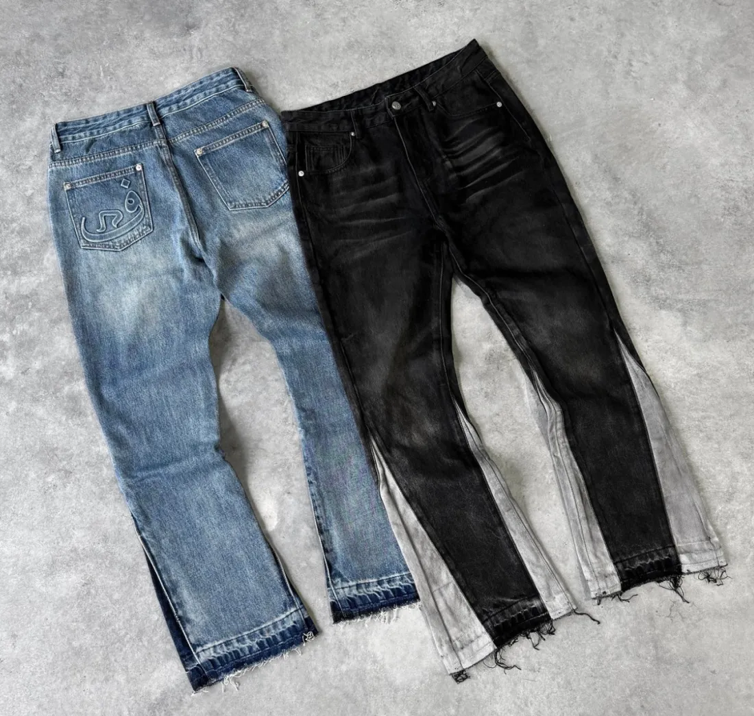jeans flared
