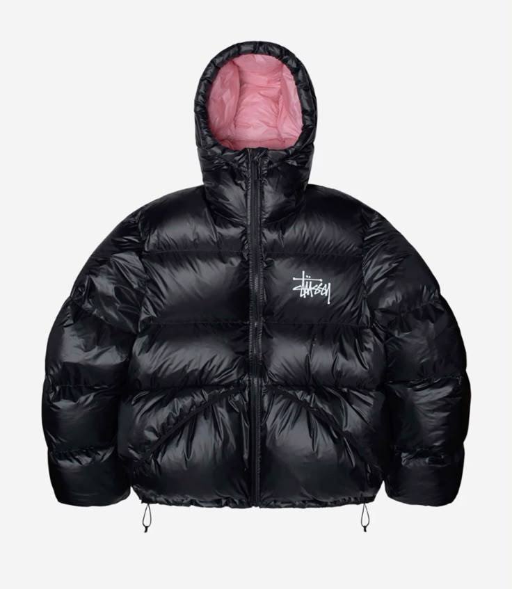 Graphic Puffer Jacket