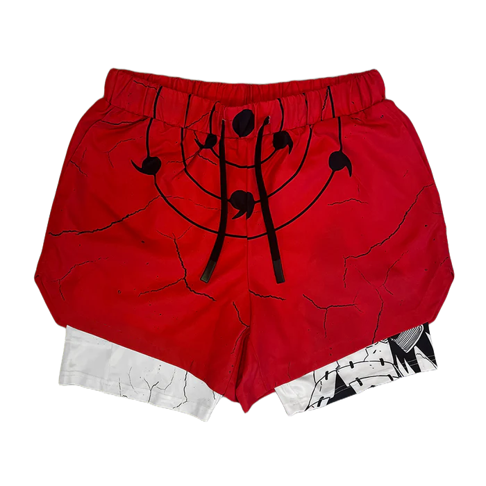Ghost Uchiha Performance Shorts - NARUTO