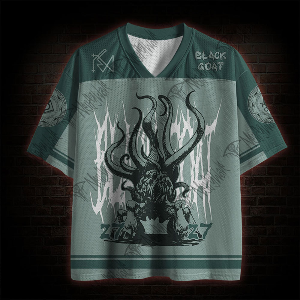 Black Goat Mesh Jersey