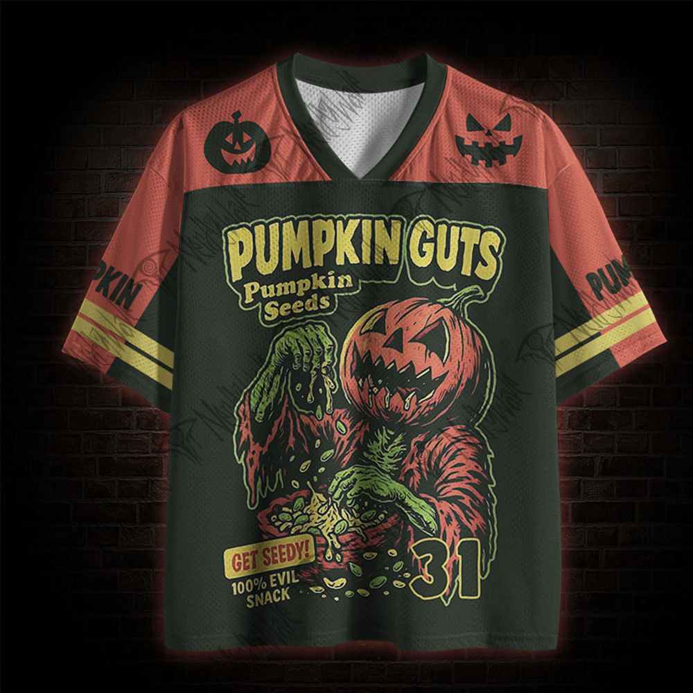 Pumpkin Guts Mesh Jersey