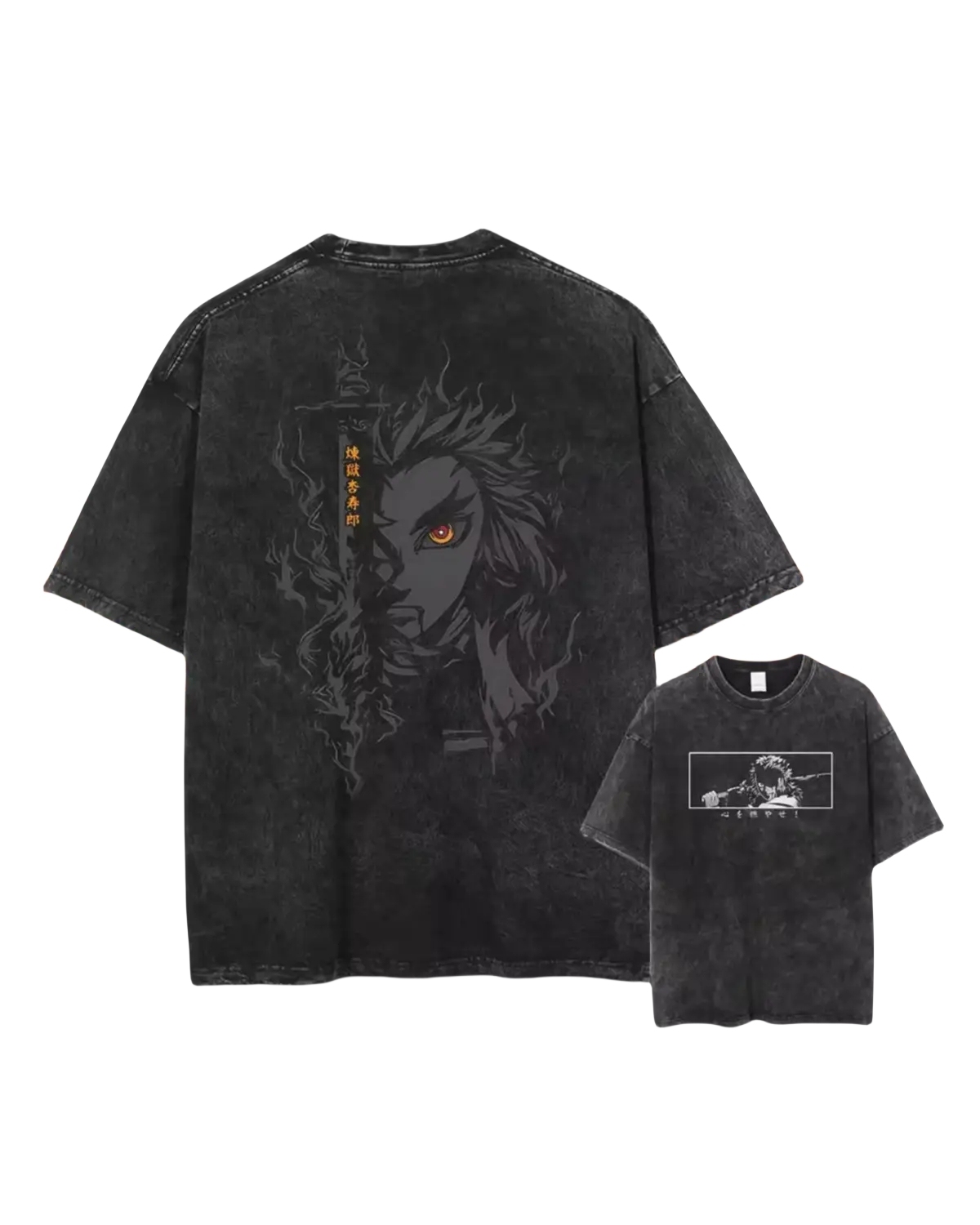 FLAME HASHIRA WASH TEE