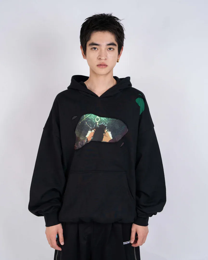 MOMO & OKARUN WEATHERED HOODIE