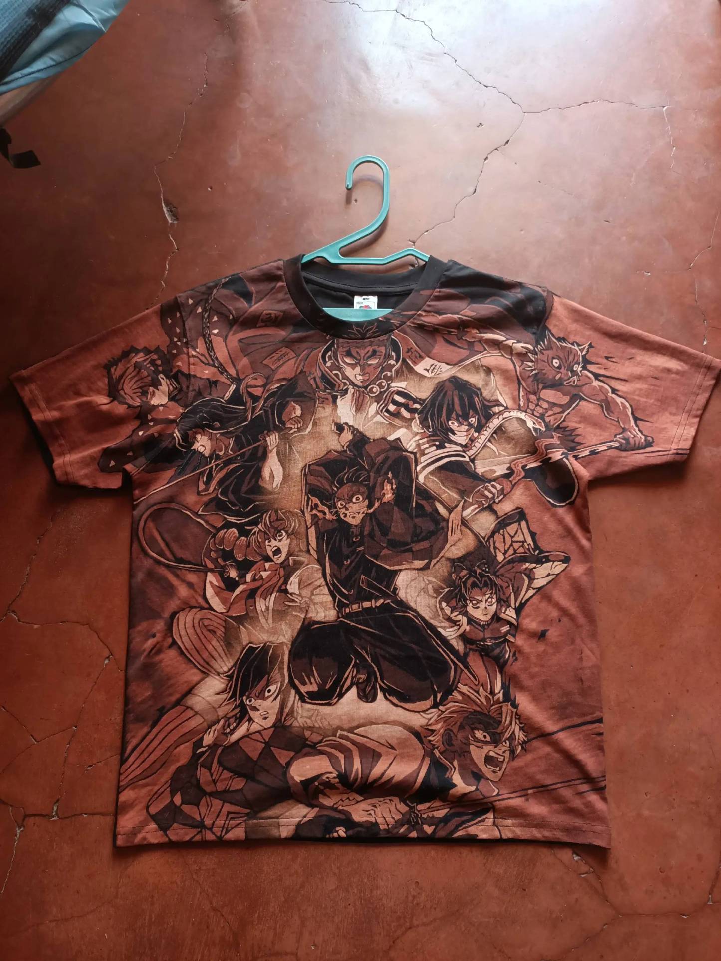DEMON SLAYER BLEACHED TEE